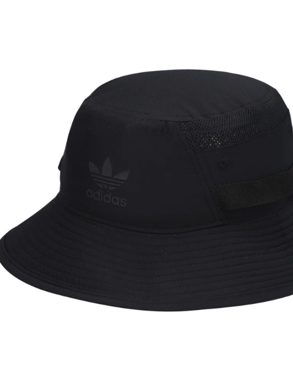 adidas Originals Webbing Boonie Bucket Hat Black, Sun Hat